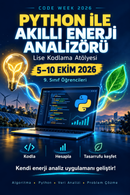 Python ile KODLUYORUZ